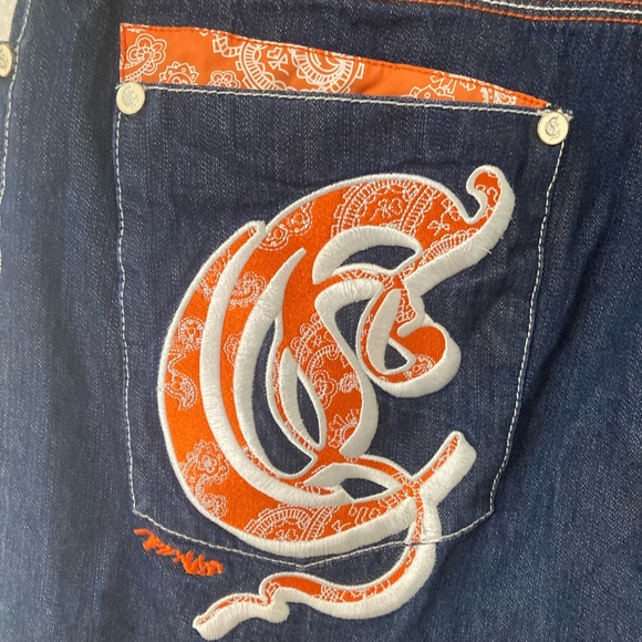 COOGI vintage denim shorts sz 40 - Picture 6 of 15